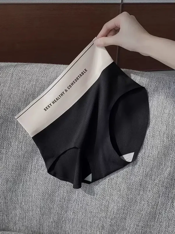 DGVV high-waist underwear for women, sexy shorts for tummy control, butt lift, silk crotch flat angle, no trace